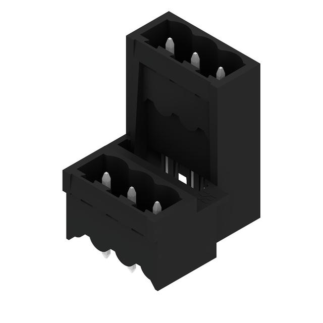 SLDV-THR 5.00/06/180G 3.2SN BK BX Wtyki PCB (złącza płyty), 5.00 mm, Liczba biegunów: 6, kąt odejścia: 180° /50szt./ 1882700000 WEIDMÜLLER