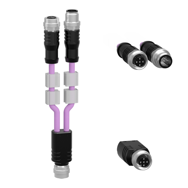 Przewód CAN-Open Y TM7 M12 IP67