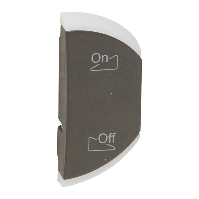 MH:KLAWISZ PRAWY ON-OFF DŹWIĘ 1M GRAFIT, Legrand