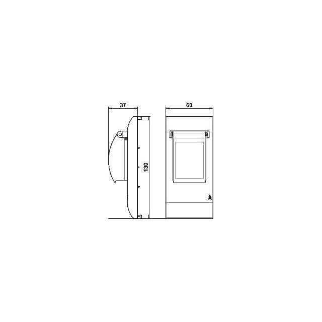 WGAF2TE, RAMKA POKRYWOWA