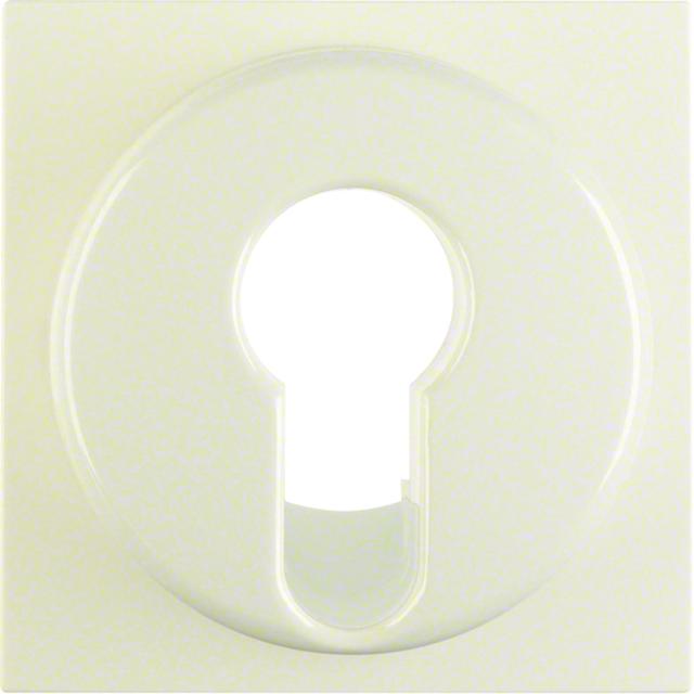 BERKER B.Kwadrat/S.1 Płytka czołowa do łącznika na klucz krem 15078982 HAGER