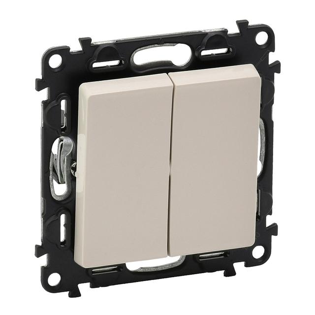 VALENA LIFE ŁĄCZNIK ŚWIECZNIKOWY KREMOWY 10 AX - 250 V~, Legrand