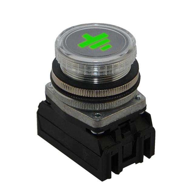 Wsk.uziem. NEF30WU 24V-230V zielony