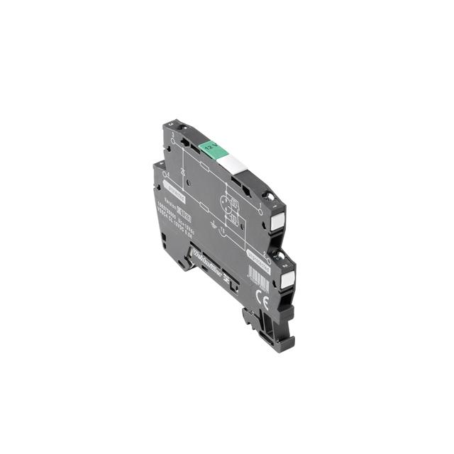 VSSC4 CL 12VDC 0.5A Odgromnik (sieci przesyłu danych/technologia MCR), Ochrona przeciwprzepięciowa, MSR, Analogowe, Liczba sygnałów: 1, DC, 12 V, 500 mA, Zacisk /10szt./ 1063720000 WEIDMÜLLER