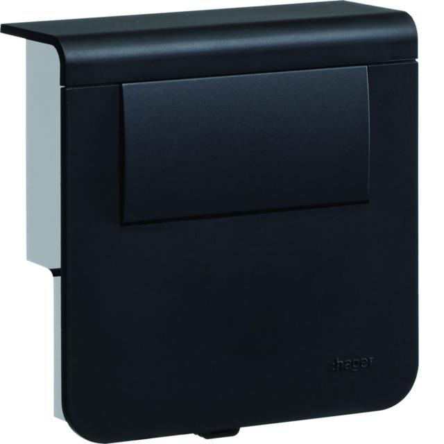 tehalit.SL Nośnik urządzeń 20x80 trafo czarny SL200809LED9011 HAGER