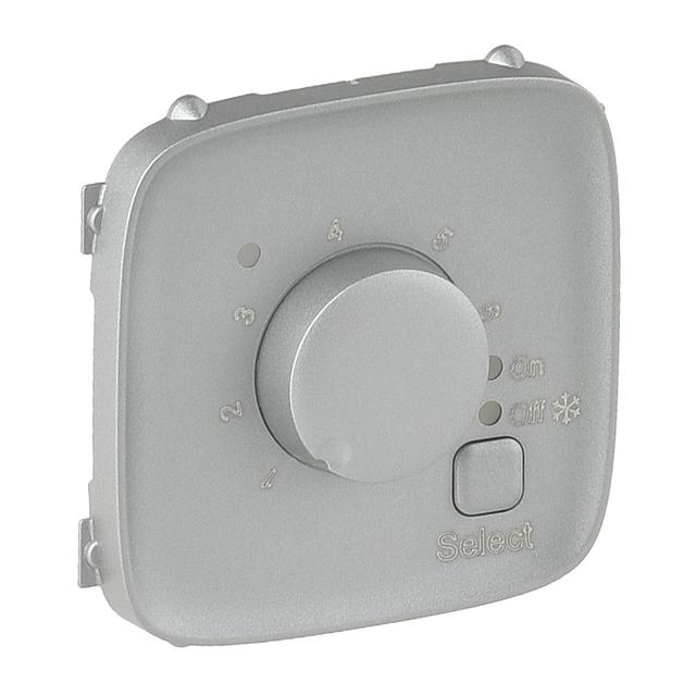 Valena Allure Plakietka Aluminium Termostatu Ogrzewania Podłogowego 755327 LEGRAND