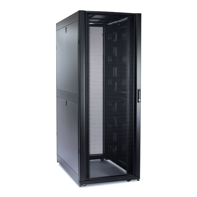 Szafa serwerowa SX 42U o szerokości 750mm i głębokości 1200mm z czarnymi bokami AR3350 SCHNEIDER