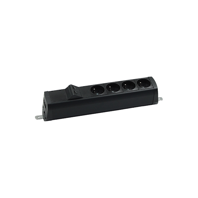 "Simon 480 TS48-210E400K0-44 Listwa poszerzona 4 gn. typ E i płytka 2xRJ45 keystone