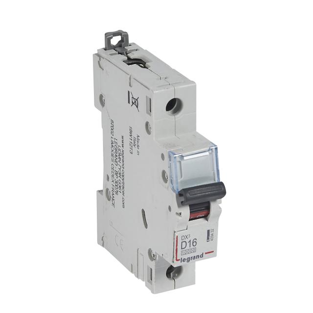 Wyłącznik Nadprądowy S 311 1P D16A 10000A DX3 409432 LEGRAND
