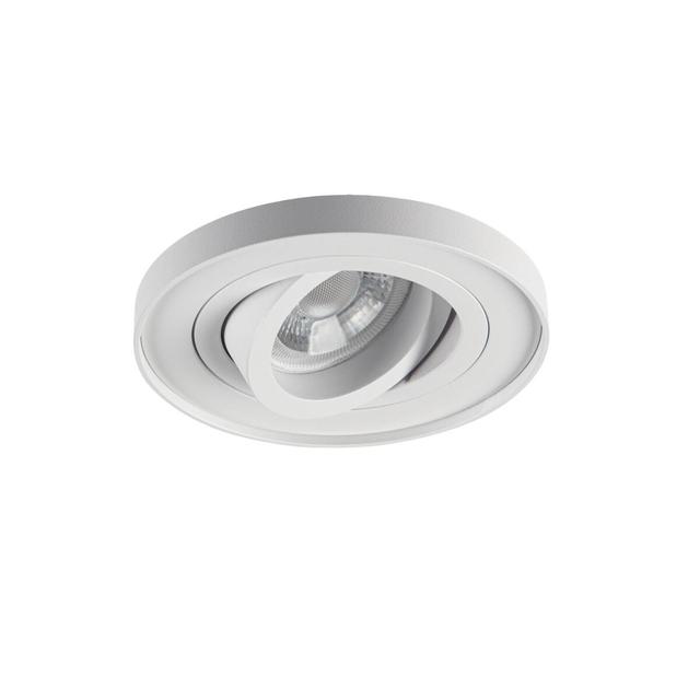 TINY BORD DTO-W Oczko sufitowe TINY BORD DTO-W okrągły stop aluminium kolor biały 1XGx5,3/GU10 KANLU