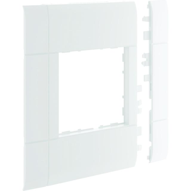 tehalit.WA Maskownica 120mm 1-krotna 55x55mm PC-ABS bezhalogenowy biały