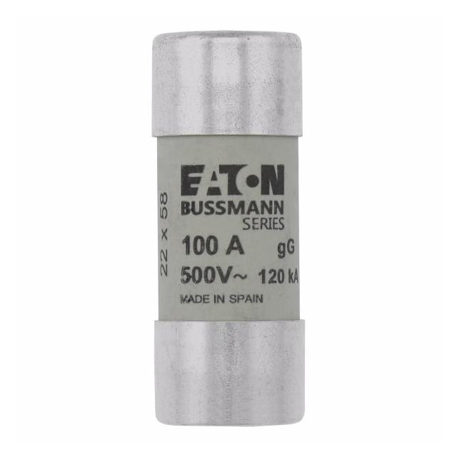 C22G100S Wkładka cylindryczna z wybijakiem 22x58 100A GG 500V AC C22G100S EATON