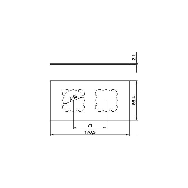 T8NL/P3, PŁYTKA MONTAŻOWA
