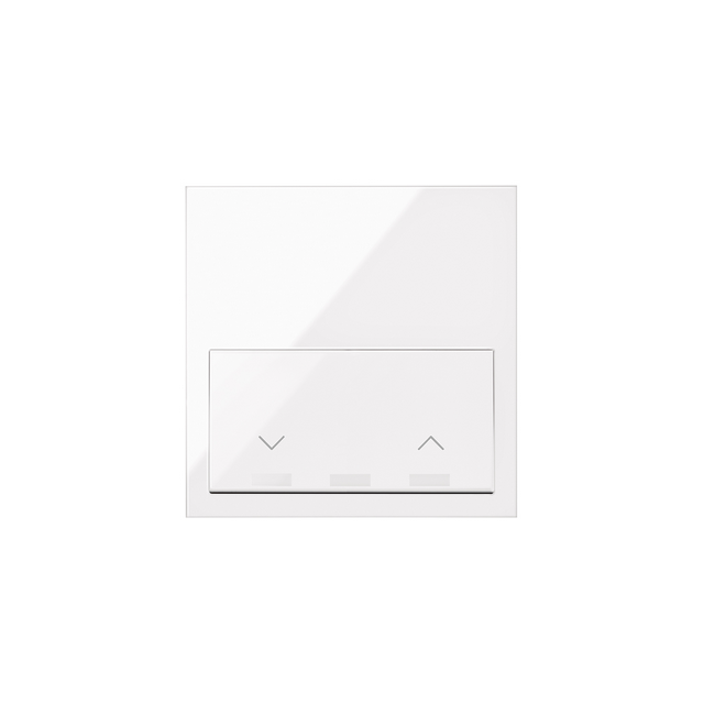 Simon 100 Panel 1-krotny: 1 klawisz roletowy biały