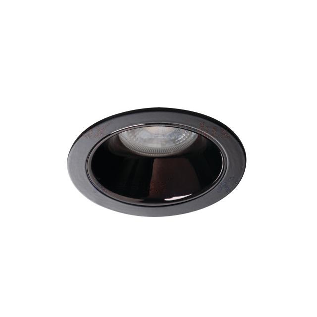 GLOZO DSO B/B Oczko sufitowe GLOZO DSO B/B okrągły stop aluminium kolor czarny 1XGx5,3/GU10 KANLUX