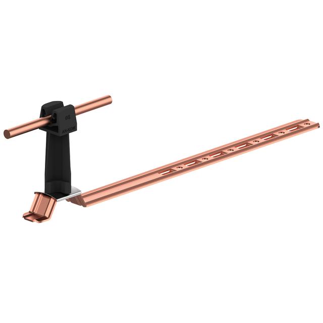 AN-20KP/CU/C-N Uchw.dach.uniw.Z-zatrz. L=42cm,H=7cm /CU/ czarny