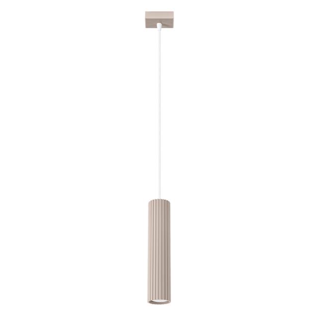 SOLLUX Lampa wisząca KARBON 1 taupe ; SL.1759