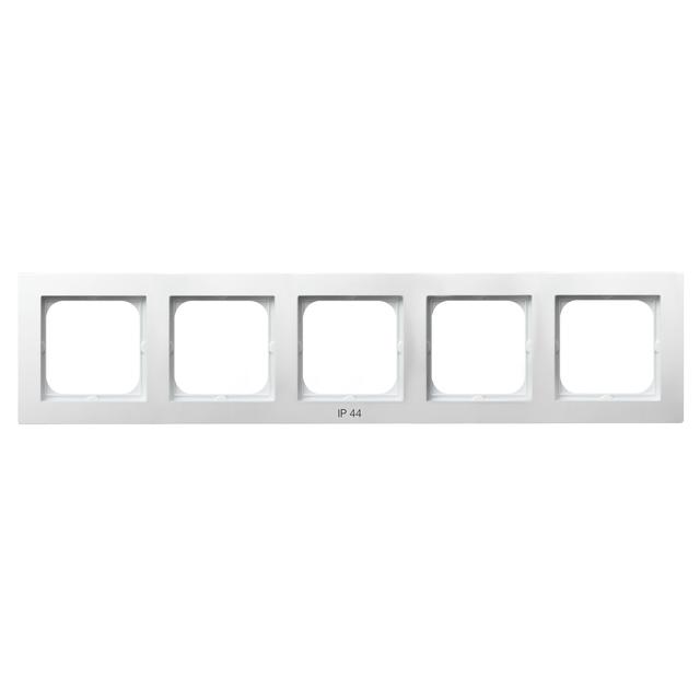 AS Ramka pięciokrotna do łączników IP-44 - kolor biały