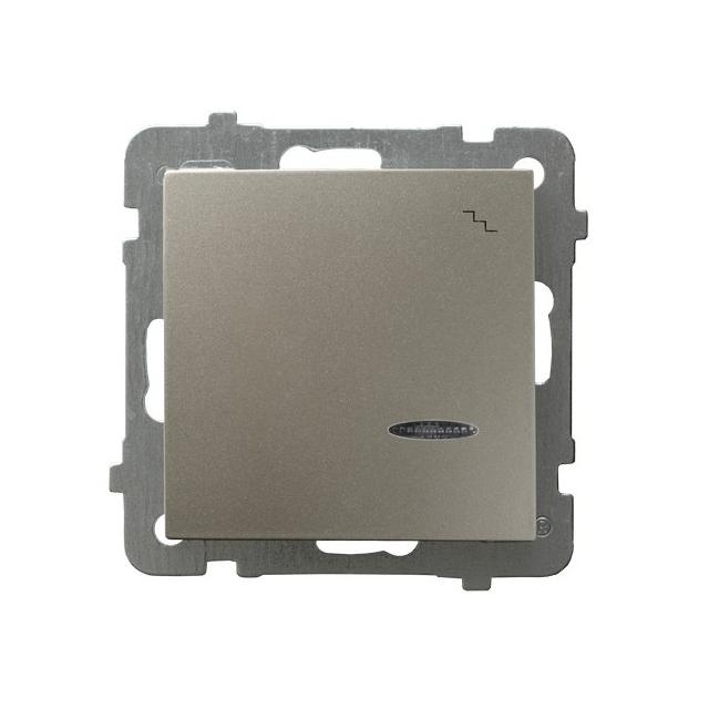 AS Łącznik schodowy z podświetleniem niebieskim - kolor satyna light