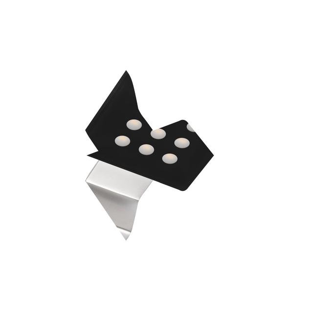 OPRAWA NA WYSIĘGNIKU LEDOWA KWADRATOWA EVITA, 12V DC, 2.2W, 9 SMD5630, CIEPŁY BIAŁY, KOLOR OPRAWY CZ