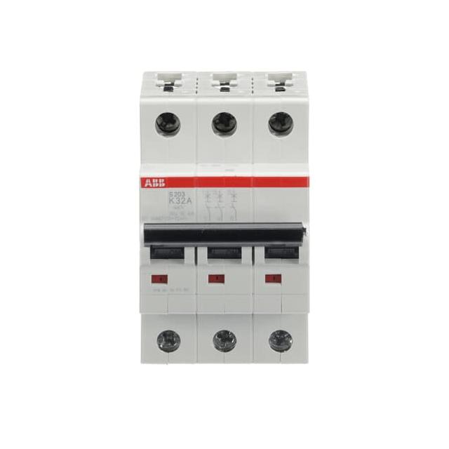 S203-K32 Wyłącznik nadprądowy 6kA 3P K32A 2CDS253001R0537 ABB