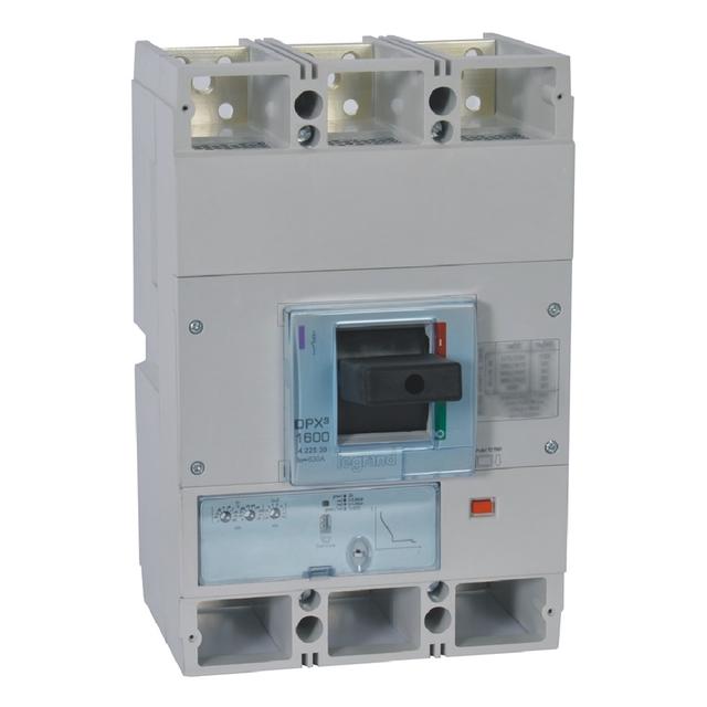 Wyłącznik DPX3 1600 S1 3P 630A 36kA 422539 LEGRAND