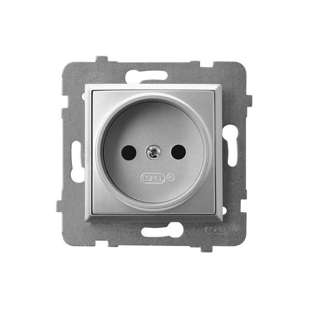 ARIA Gniazdo pojedyncze - kolor srebro