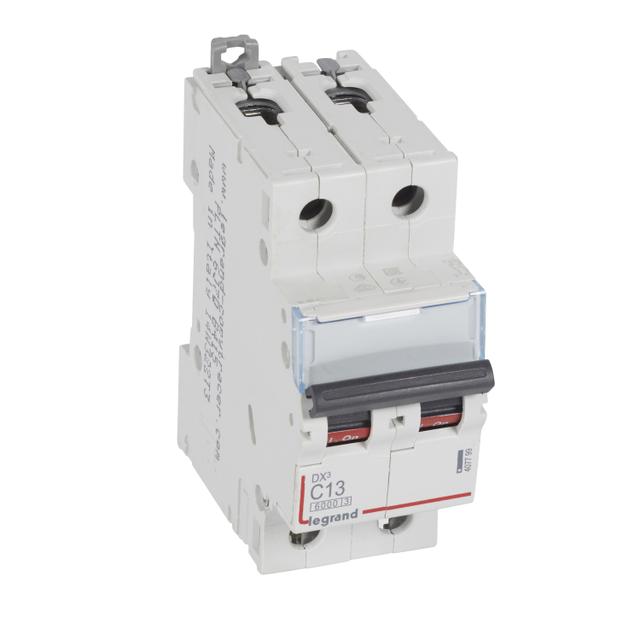 Wyłącznik Nadprądowy S 302 2P C13A 6kA DX3 407799 LEGRAND