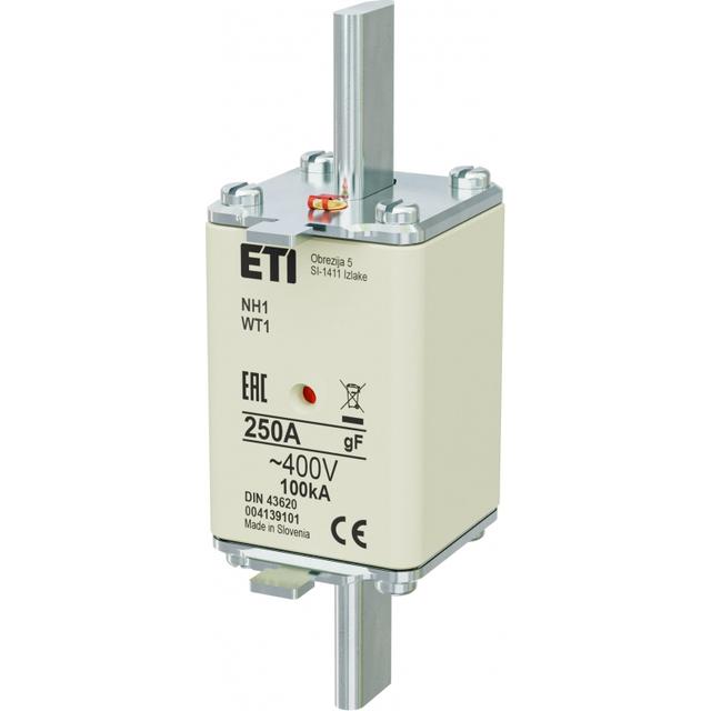Wkładka topikowa NH szybka KOMBI NH1 gF 250A 400V 004139101 ETI