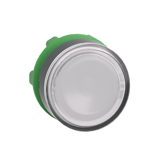 Harmony XB5 Przycisk płaski push push biała LED plastikowa ZB5AH013 Schneider