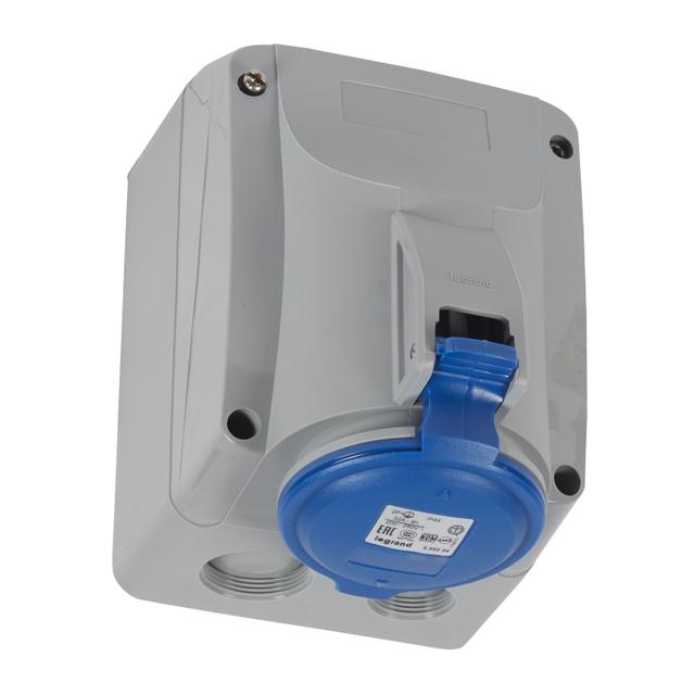 P17 TEMPRA PRO GNIAZDO STAŁE 32A 2P+Z 230V IP44, Legrand