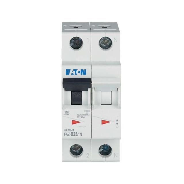 FAZ-B25/1N Wyłącznik nadprądowy 15kA B25A 1P+N 278650 EATON