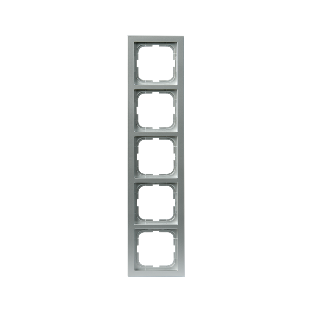 RAMKA 5-KROTNA JUSSI ALUMINIOWO SREBRNY 2TKA000433G1 ABB