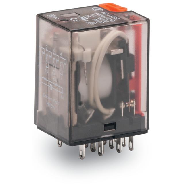 przekaźnik przemysłowy 230V AC 4p 5A /3szt./ WAGO