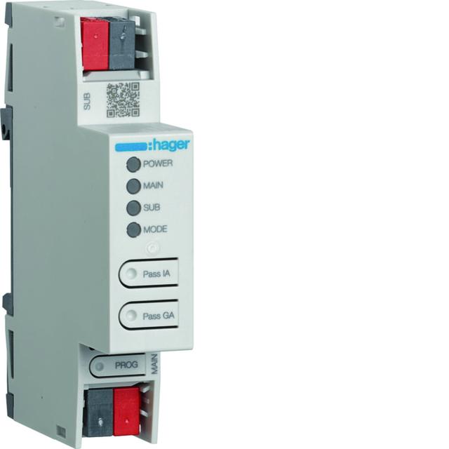 KNX e/s Sprzęgło/rozszerzenie linii, KNX secure TYFS130 HAGER