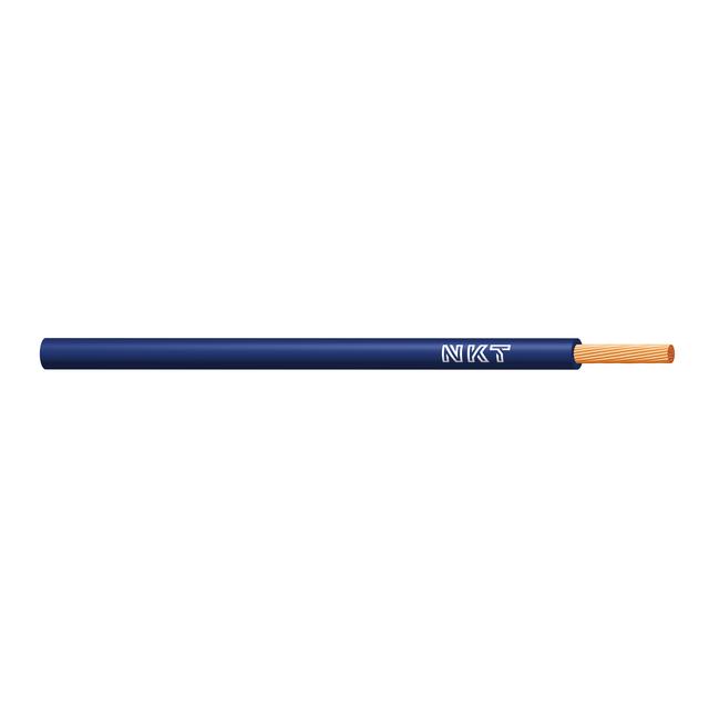 Przewód instalacyjny H07V-K (LgY) 1,5mm2 niebieski 450/750V /100m/ NKT