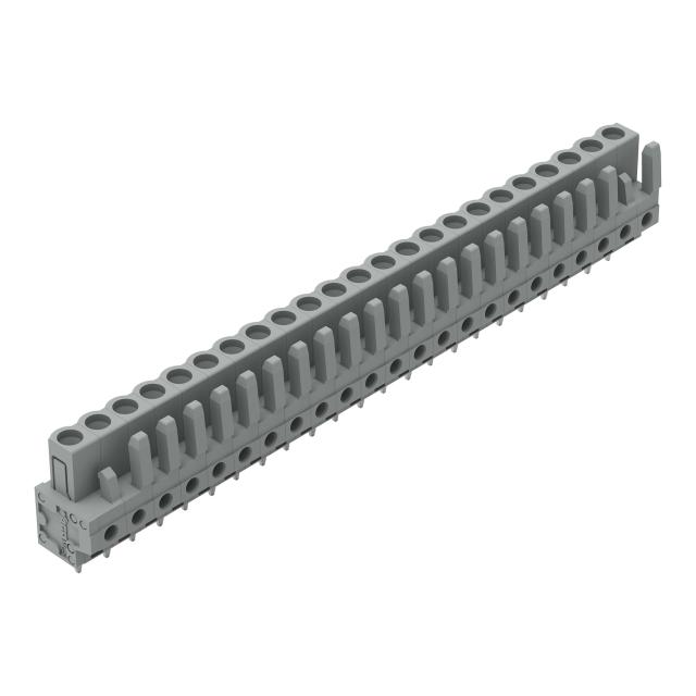 MCS-MIDI Classic gniazdo 23-bieg. szare raster 5 mm /10szt./ WAGO