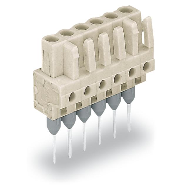 Gniazdo MCS‑MIDI Classic 7‑biegunowe jasnoszare raster 5mm 722‑137/005‑000 /50szt./ WAGO