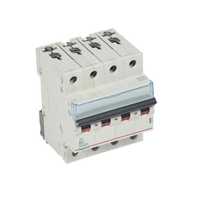WYŁĄCZNIK NADPRĄDOWY S 314 4P B 3A 10000A SERII TX3, Legrand