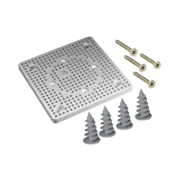 PMST60 ,  Płyta do montażu na ścianach ze styropianem (łącznie z PST60), biały