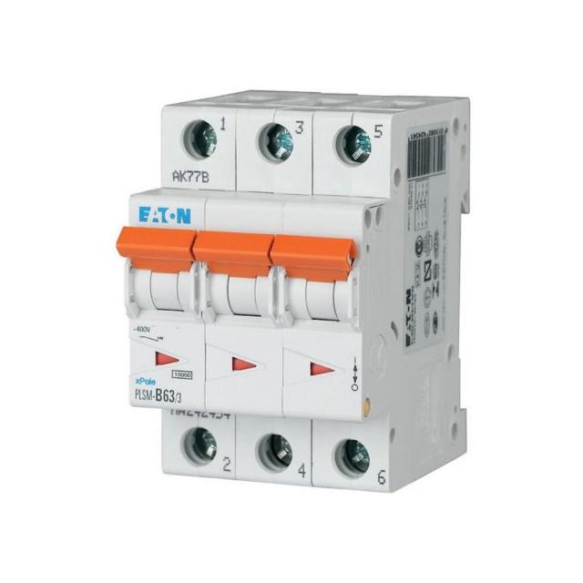 PLSM-B63/3-MW Wyłącznik nadprądowy 10kA B63A 3P  242454 EATON