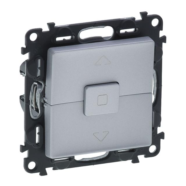 Valena Life Przycisk Sterowania Roletami Aluminium 10A – 230 V 752330 LEGRAND