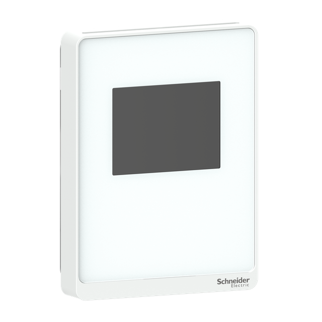 SLP, zadajnik z czujnikiem temp+wilg+CO2/VOC, ekran dotykowy, BACnet/Modbus, biały