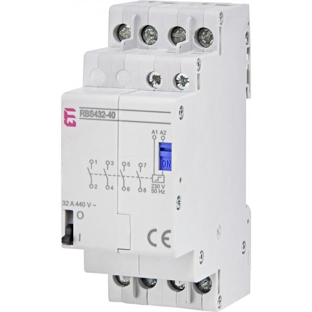 Stycznik bistabilny 32A 4P 4Z 2M RBS432-40-230V AC 002464126 ETI