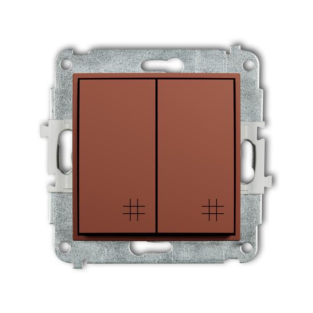 MINI Mechanizm łącznika podwójnego krzyżowego terakota