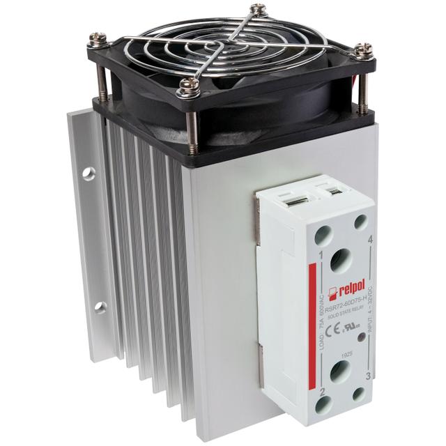 Przekaźnik półprzewodnikowy jednofazowy 600V AC 4‑32V DC AC1 75/600V AC RSR72‑60D75‑H 2616011 RELPOL