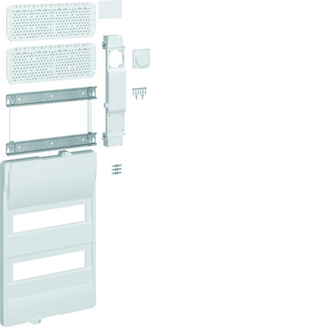 volta hybrid Zestaw dla wielkości 602 2x12 2x płyta montażowa bez gniazda VZ02NWH HAGER