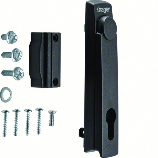 univers Zamek uchwyt uchylny do półbębenka 40mm FZ534 HAGER