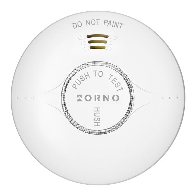 Bateryjny czujnik dymu, 2xAA, żywotność sensora 10 lat, Tuya Smart Wi-Fi