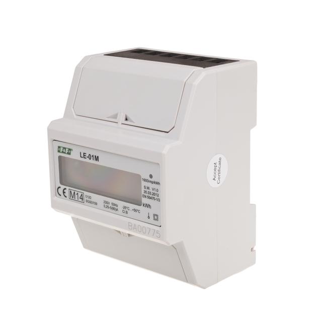 Licznik energii elektrycznej MODBUS RS-485 - jednofazowy ; MID LE-01M F&F